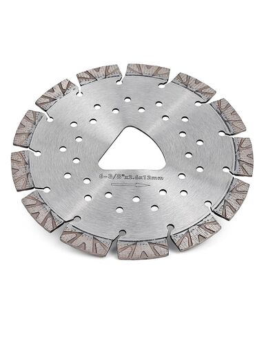 Casaverde 6-3/8" Green Concrete Blade, Diamond Concrete Saw Blade for Early Entry Cutting,Segmented Rim with Diamond Array in Kuwait
