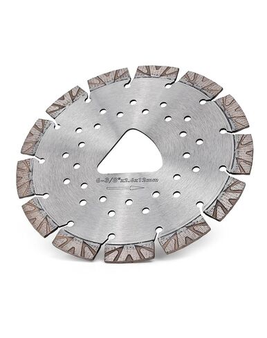Casaverde 6-3/8" Green Concrete Blade, Diamond Concrete Saw Blade for Early Entry Cutting,Segmented Rim with Diamond Array in Kuwait