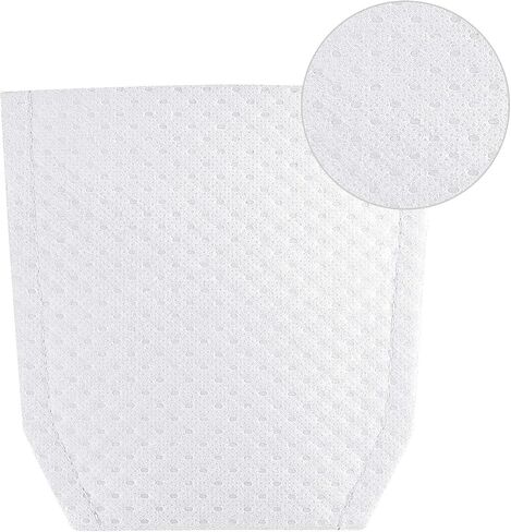 isinlive Cloth Vacuum Filter Compatible with Makita T-03193 443060-3, Makita Cordless Vacuums Models XLC02ZB, XLC02ZW, XLC02RB1W, XLC02R1B, LC01Z, BCL180W, 10PCS in Kuwait