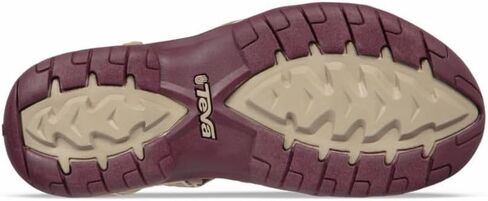 Teva Women's Tirra - Valley Plaza Taupe/vineyard Wine - 12 in Kuwait