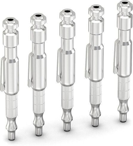 GASHER 5PCS Adjustable Pocket Air Blow Gun with 1/4" I/M Type Plug（Red） in Saudi Arabia
