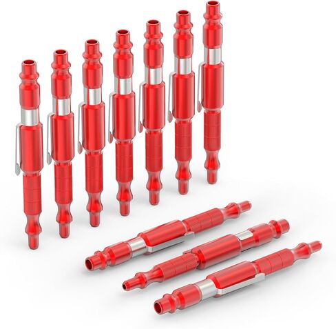 GASHER 5PCS Adjustable Pocket Air Blow Gun with 1/4" I/M Type Plug（Red） in Saudi Arabia