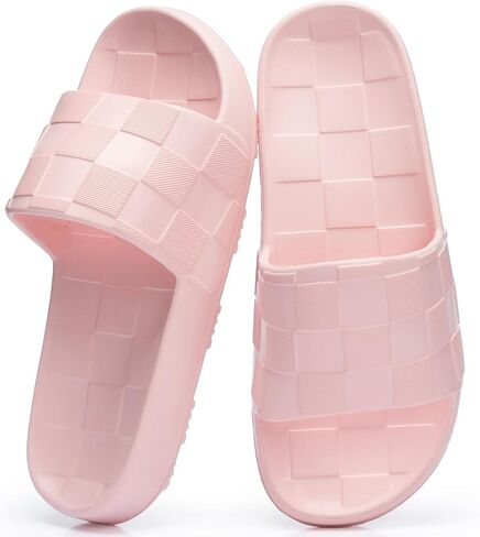 GOEWY Cloud Womens Sandals Bathroom Shower Shoes House Slippers Beach Slide | Non Slip,Lightweight, Wear-resistant,Indoor and Outdoor,Soft Cushioning, Quick Dry, Essentials for Dorm Room Travel Pool Gym in Kuwait
