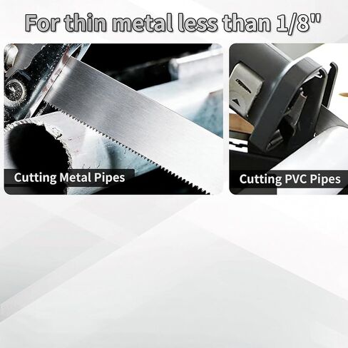 10-Pack 9-Inch Bi-Metal Reciprocating Saw Blades, 14 TPI Heavy Duty Metal Cutting Blades for Steel Pipe, Rebar, Sheet Metal, Cast Iron Nails – Universal Fit for Most Reciprocating Saws Sabre Saws in Kuwait
