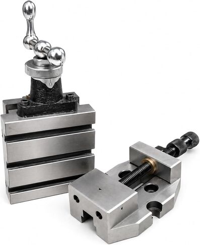 Buyohlic New Lathe Milling Vertical Slide Swivel 4"x5" (100X125mm) with 60mm Steel Grinding Vice in Kuwait