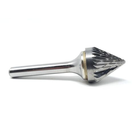 SJ-7 Double Cut Carbide Burr Die Grinder Bit 3/4" x 11/16" on 1/4" Shank in Kuwait