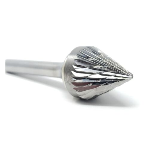SJ-7 Double Cut Carbide Burr Die Grinder Bit 3/4" x 11/16" on 1/4" Shank in Kuwait