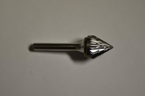 SJ-7 Double Cut Carbide Burr Die Grinder Bit 3/4" x 11/16" on 1/4" Shank in Kuwait
