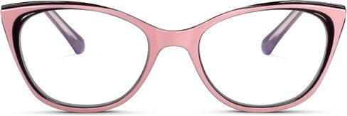 2SeeLife Narrow Cat Eye Reading Glasses for Women – Small–Medium Fit, Sturdy Frame, Spring Hinges, Stylish Cateye Readers, Pastel Blue, +1.50 in Saudi Arabia
