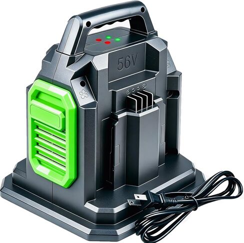 【Faster】BOTKK Rapid Dual Ports Charger Replacement for Ego 56V Battery Chargers CH2800D CH2100 CH3200 CH5500 CH7000, Compatible with EGO 56V Battery BA2800 BA4200 BA1400 BA2240 BA1120 BA4480T BA3360T in Kuwait