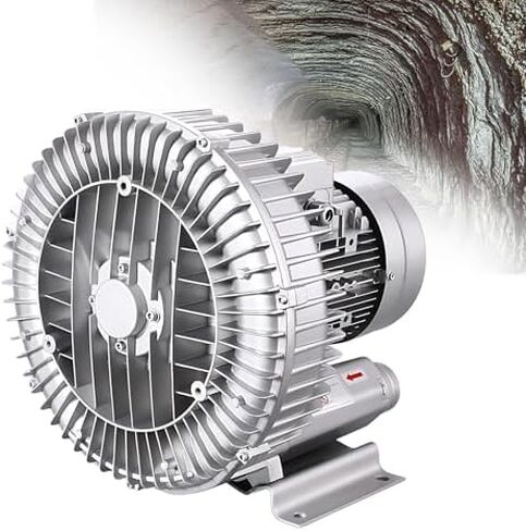 Regenerative Blower High-Pressure Vortex Ring Phase for Sewage Aeration Aquarium Blower Industrial Vacuum Pump,High-Pressure Vortex Blower Vacuum Pump 370W, 220V/380V, Perfect for Industria in Kuwait