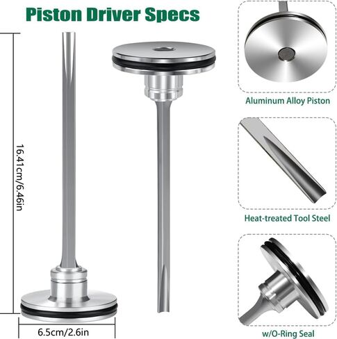 2 PC 877323 Piston Driver Chauffage à piston For Hitachi NR83A5 NR83A5(S) M NR83A5S NR83A5M NR83A2, NR83A, NR83A3 Pneumatic Framing Nailer Conduiseur de piston kit SP 877-323C in Kuwait