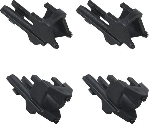 Vinyl Siding Adaptor Tip for De-walt Roofing Nailer Cordless 20v 4 Pack | DCN45RND1 DCN45RNB DCN45RN Tip Replacement Vinyl Trim Adaptor, A&B Style in Kuwait