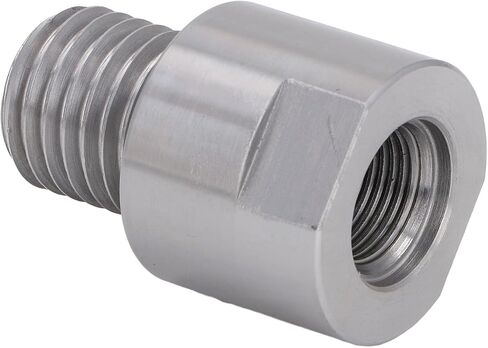 Lathe Headstock Spindle Adapter, Durable Alloy Steel Construction with 1in x 8TPI Male 3/4in x 16TPI Female Thread for Wood Metal Lathe Accessories in Kuwait