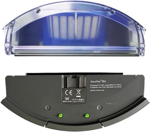 Aero-Vac Dust Bin, Compatible for Roomba 527 537 560 571 580 595 601 614 620 622 624 630 650 655 660 675 680 690, Vacuum Cleaner Parts.(for 500 600 Series) in Kuwait