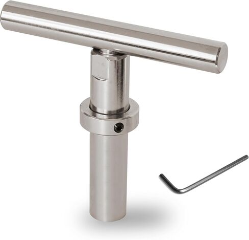 Tool Rest, Crossbar 12"length M12 x 1.25 thread, with Stem 1"diameter x 4 3/4" length and a tool rest collar for Woodturning Lathes, Woodworking Tools. in Kuwait