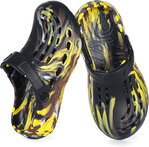 Gaatpot Unisex Arch Support Garden Clogs | Men's Women's Slip On Clog Sandals,Wide Width,Garden Shoes,Lightweight,Summer Outdoor Beach Slippers in Kuwait