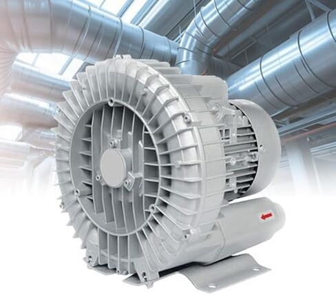 Regenerative Blower High-Pressure Vortex Ring Phase for Sewage Aeration Aquarium Blower Industrial Vacuum Pump,220V/380V Vortex Ring Blower - Single/Three Phase Regenerative Side Channel Bl in Kuwait