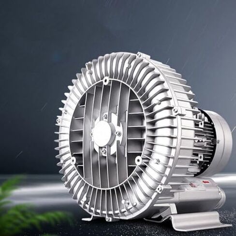 Regenerative Blower High-Pressure Vortex Ring Phase for Sewage Aeration Aquarium Blower Industrial Vacuum Pump,High Pressure Regenerative Ring Blower 110V 50Hz - 0.47HP to 1.49HP Industrial in Kuwait