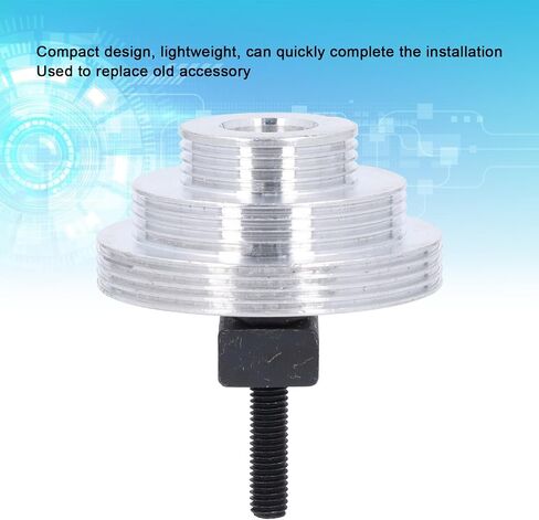 Mini Lathe Belt Transition Pulley, Upgrade with Spindle for MX-210 WM-210 8x16 220x400 220x600 220x750, Mill Belt Drive Conversion Kit Lightweight and Compact Smoothly Transition in Kuwait