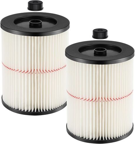 2 Pack 9-17816 Replacement Filter Compatible with Craftsman 9-17816 Wet/Dry Vacuum Cleaner Fit 5 gallon and Larger Vacuum Cleaner in Kuwait
