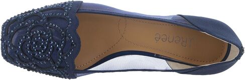 J. Renee Pariella Womens Slip On 95 CD US Navy, 9.5 Wide in Kuwait