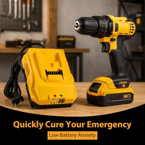 LP 20V DCB112 Battery Charger for Dewalt 20 Volt Lithium-ion Battery DCB207 DCB206 DCB204 DCB201 DCB200 DCB120 DCB127 DCB112 DCB115 DCB118 DCB107 DCB105 DCB102 in Kuwait