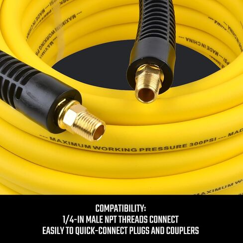 CRAFTSMAN 3/8-in x 50-ft Poly Hybrid Air Hose, 300 PSI, Lightweight Kink-Resistant w/Bend Restrictors in Kuwait