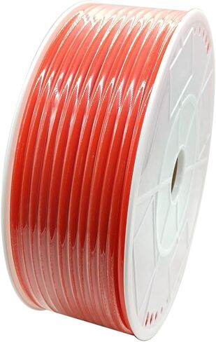 Pneumatic 16mm x 12mm Tubing 165Ft PU Air Tube Hose Pipe for Air Line or Water Transfer (Orange) in Kuwait