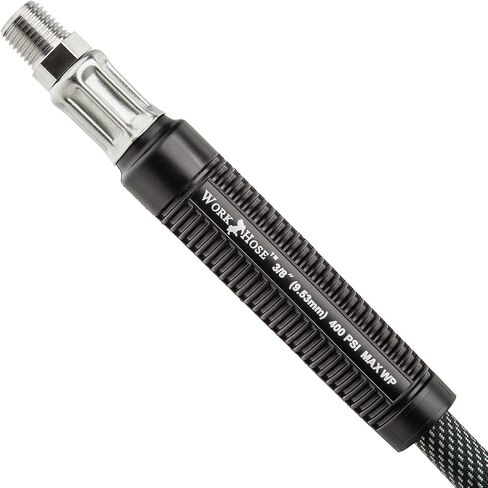1600 Series 3/8" 400 psi Lightweight Swivel Ends Air Tool Hose Paint Gun Hose (25') in Kuwait