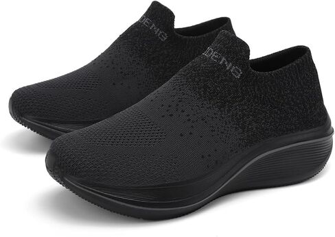 Walking Shoes for Women Air Cushion Nurse Slip Resistant Work Running Sneakers Food Service Platform Comfortable All Day Weight Light in Kuwait