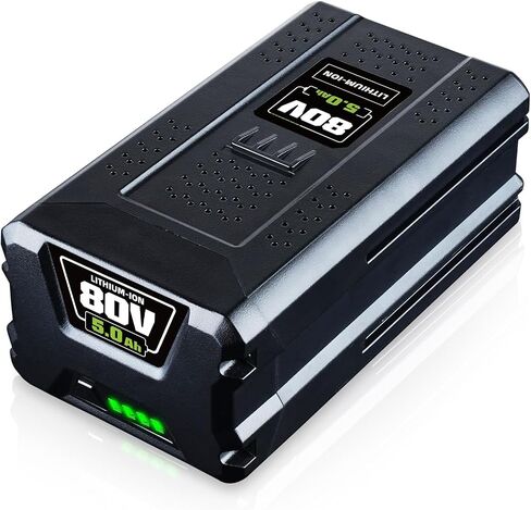 VANON 5000mAh 80V Replacement for Greenworks 80V Battery GBA80200 | GCH8040 GBA80250 GBA80400 GBA80500 BPB80L2510 Compatible with Greenworks 80V Cordless Power Tools in Kuwait