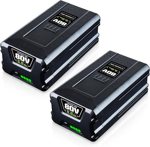 VANON 5000mAh 80V Replacement for Greenworks 80V Battery GBA80200 | GCH8040 GBA80250 GBA80400 GBA80500 BPB80L2510 Compatible with Greenworks 80V Cordless Power Tools in Saudi Arabia