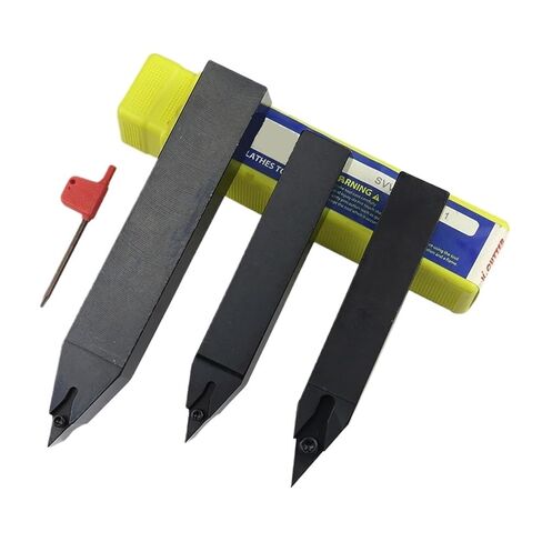 Indexable Lathe Carbide Insert 1PCS SVVCN2020K16 Steel External Turning Tool Cutter Bar Lathe Holder in Kuwait