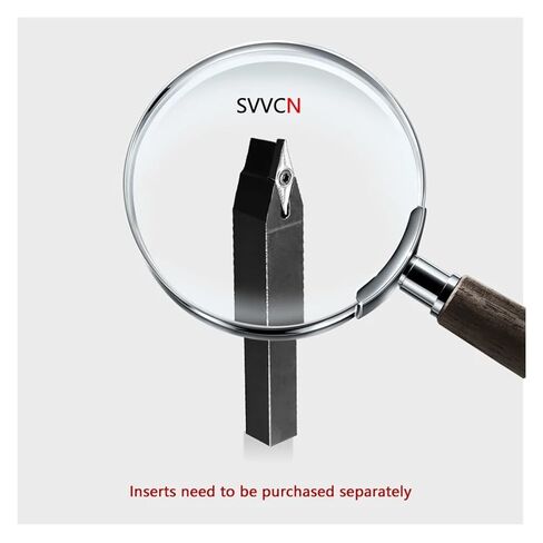 Indexable Lathe Carbide Insert 1PCS SVVCN2020K16 Steel External Turning Tool Cutter Bar Lathe Holder in Kuwait