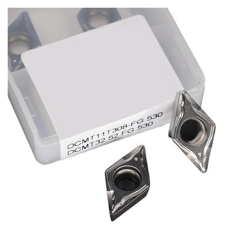 Indexable Lathe Carbide Insert 10PCS DCMT11T308-FG 530 Hard Alloy Internal Turning Tools Lathe Cutter Cutting Tool Blades in Saudi Arabia