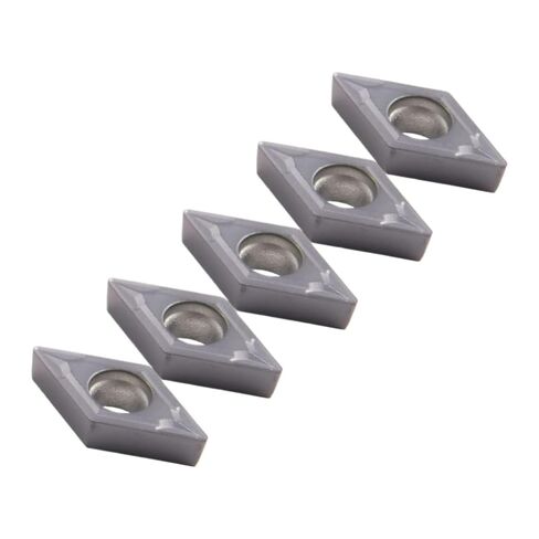 Indexable Lathe Carbide Insert 10PCS DCMT070204 15TF Hard Alloy Lathe Turning Tool Holder Internal Use for Stainless Steel in Kuwait