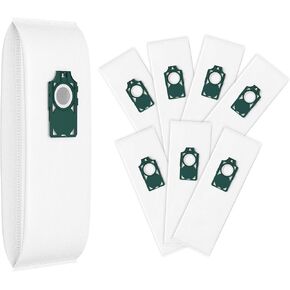 8-Pack HEPA RLH-6 Replacement Vacuum Bags for Riccar SupraLite R10 Series (R10S, R10P, R10CV, R10D, R10O, R10SAND, R17) - High-Efficiency Filtration Upright Vac Dust Bags in Saudi Arabia