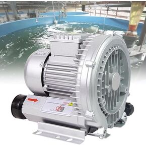 Regenerative Blower High-Pressure Vortex Ring Phase for Sewage Aeration Aquarium Blower Industrial Vacuum Pump,High-Pressure Vortex Ring Blower for Fish Ponds, 370W Industrial Side Channel in Kuwait