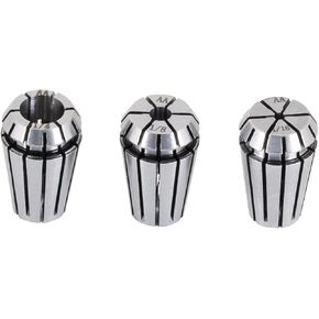 3PCS ER11 High Precision Spring Collet Set 1/4" 1/8" 1/16" for CNC Engraving Milling Lathe Chuck Tool in Kuwait