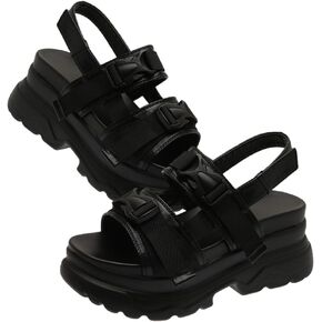 Women's Fashion Ultra-Comfort Extra-Wide Platform Sandals, Non-Slip Sole - Summer Beach & Vacation Sports Shoes with Arch Support, Breathable Design in Saudi Arabia