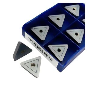 High Toughness Turning Blade Machine Accessories 10PCS TPKR1603PDTR LT30 TPKN1603PDTR Hard Alloy External Turning Tool Lathe Parts Tools(TPKN1603PDTR LT30) in Kuwait
