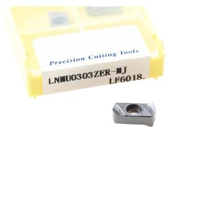 Indexable Lathe Carbide Insert 10PCS LNMU0303ZER-MJ Hard Alloy Lathe Turning Plate Milling Cutter Tool Use for Stainless Steel in Kuwait