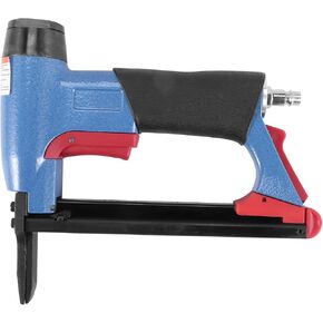 8016LN Long Mouth BeA Pneumatic Air Stapler Nailer Fine Stapler Tool for Furniture Nailer Tool Pneumatic Air Power Tool, Blue in Kuwait