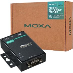 MOXA NPort 5110A-T - 1 وحدة تحكم بالمنافذ، 10/100 Ethernet, RS-232, DB9 Male, -40 to 75øC درجة حرارة التشغيل in Kuwait