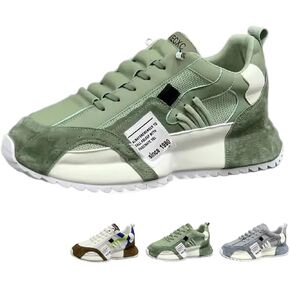 Men's All-Season Platform Sneakers Lace Up Slip On Loafers Breathable Non-Slip Casual Walking Shoes for Outdoor Jogging Camping Extra Plus Size Large Size Big Sizes in Kuwait
