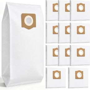 12 Pack Replacement for EGO Power+ Dust Bags, AVG0905 Filter Bags | Compatible with EGO 9 Gallon Cordless Wet/Dry Vacuum WDV0900 in Kuwait