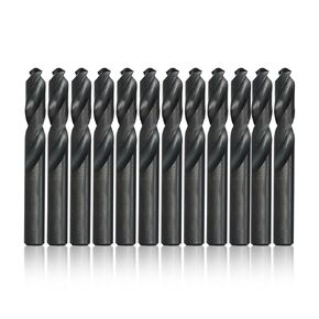 Drill America 3/8" High Speed Steel Heavy Duty Split Point Stub Drill Bit (Pack of 6), DWDST Series in Kuwait