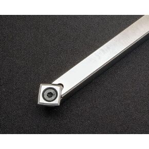 Simple Woodturning Tools Acrylic/Resin Mid-size Simple 90° Carbide Tool for Turning Acrylic/Resin/Hybrid on a Wood Lathe - USA Made, Stainless Steel, 9" Long (with 12" Bright White Handle) in Saudi Arabia