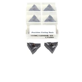 Indexable Lathe Carbide Insert 10PCS TNMG160404R-VF LF6008 Hard Alloy External Turning Tool Metal Lathe Tools Suitable for Processing Steel in Kuwait